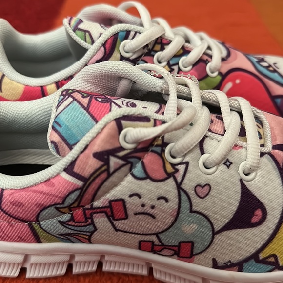 RAAD Shop Unicorn Workout Party Women’s Trainers - Picture 4 of 10